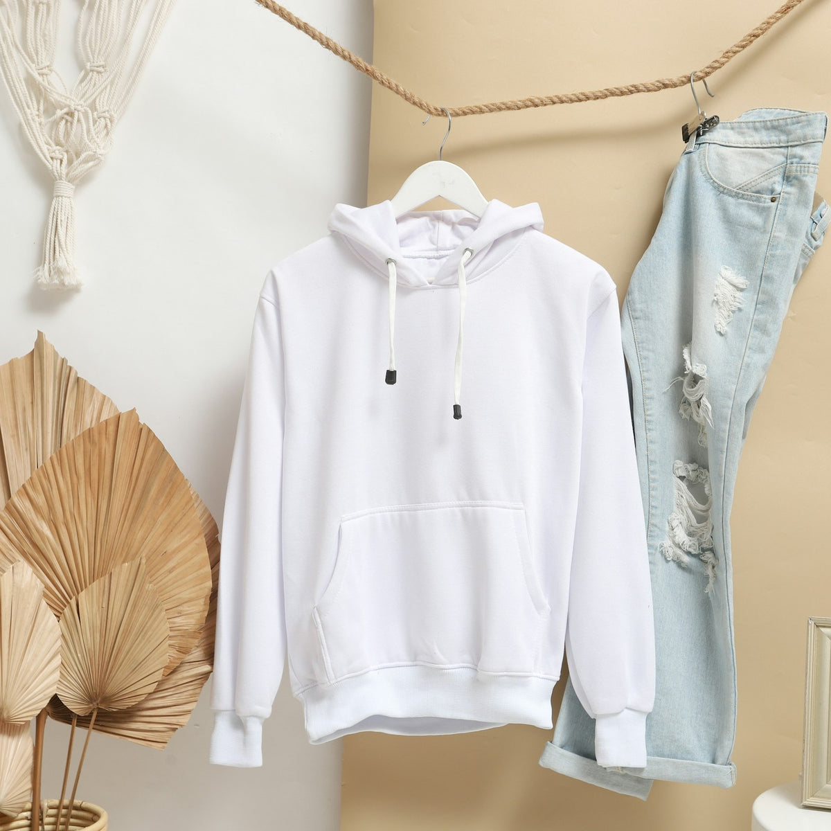 Cloud White Heavyweight Hoodie