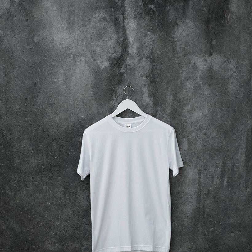 Relaxed White Studio Tee